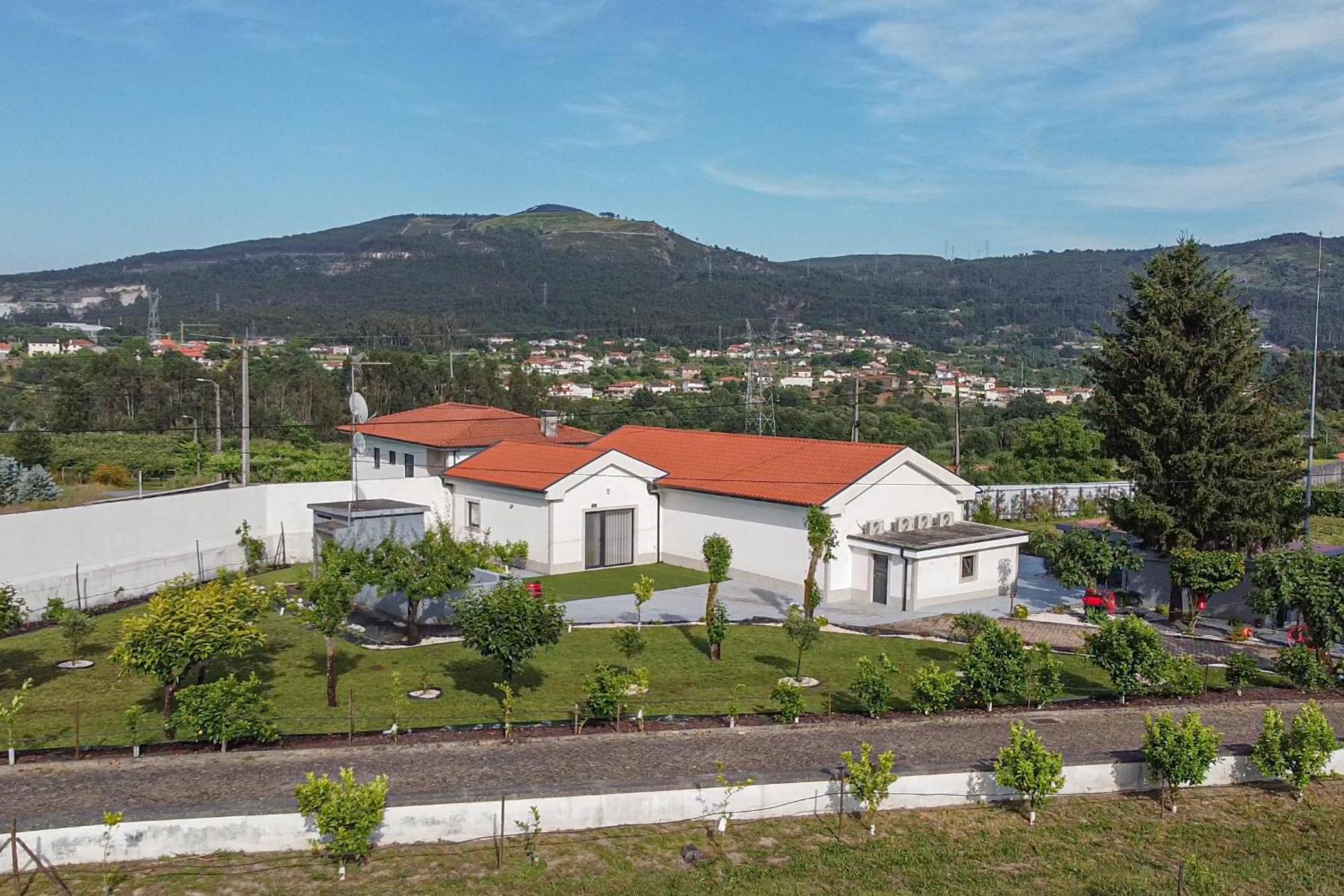 Quinta Do Pomar Pomar Farm Villa Briteiros Exteriör bild
